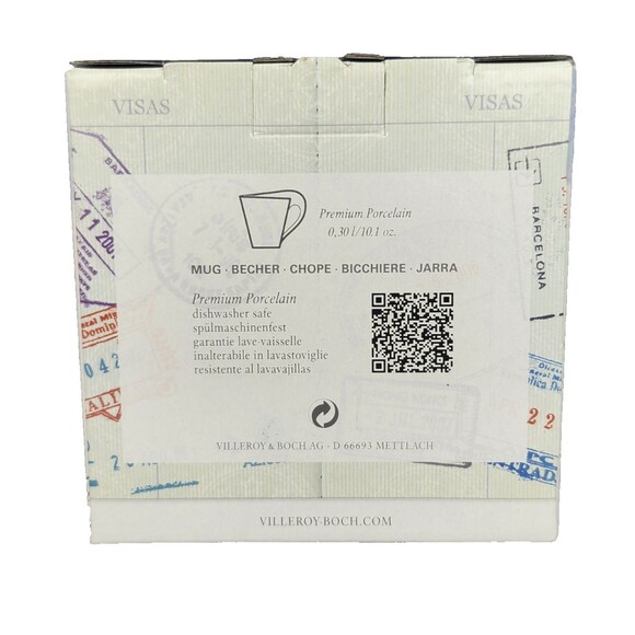 Rare Villeroy & Boch New Wave Caffe Cities Of The World Mug ROPPONGI Tokyo NEW - Picture 3 of 8